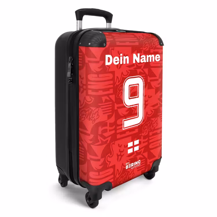 Koffer mit Name - Auswärtstrikot von England — 2