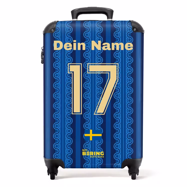 Koffer mit Name - Auswärtstrikot von Schweden — 1