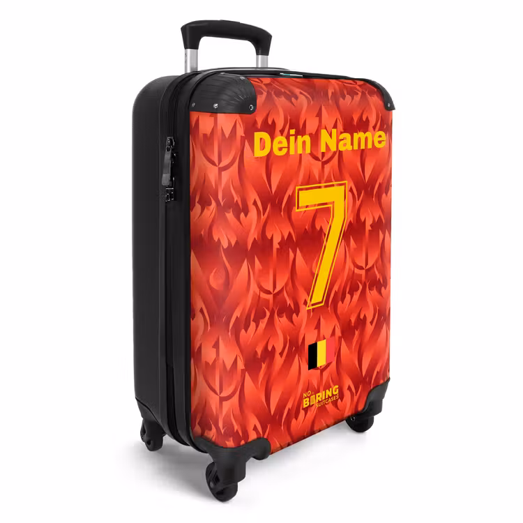 Koffer mit Name - Auswärtstrikot von Belgien — 2