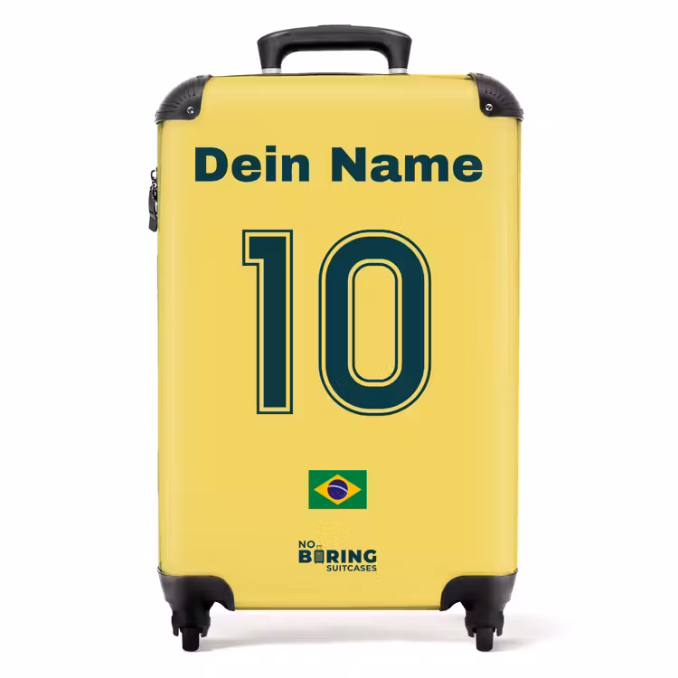 Koffer mit Name - Brasilien-Heimtrikot — 1