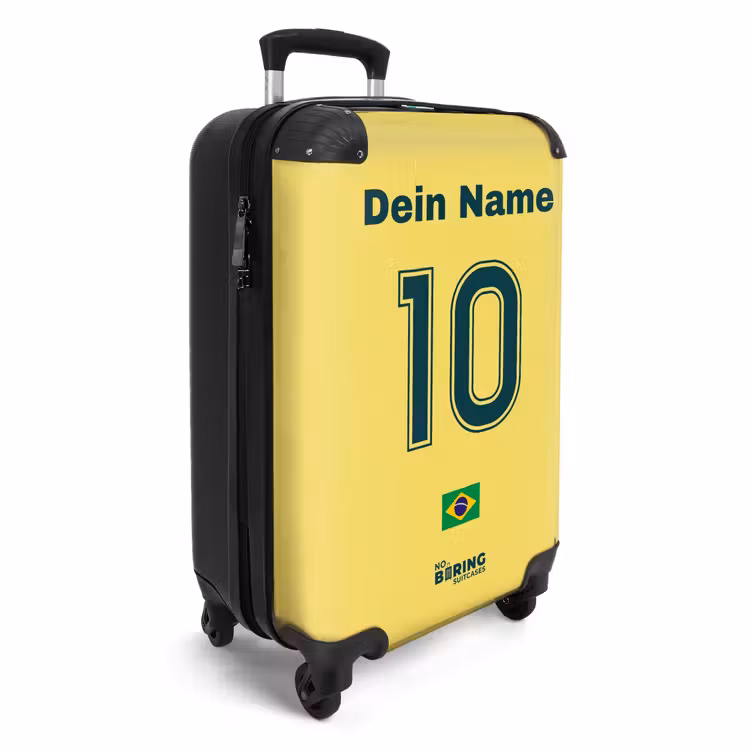 Koffer mit Name - Brasilien-Heimtrikot — 2