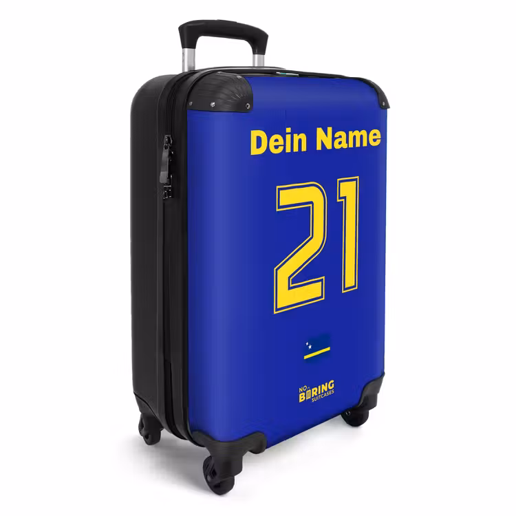 Koffer mit Name - Curaçao-Heimtrikot — 2