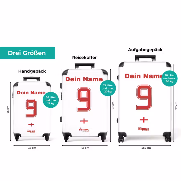 Koffer mit Name - England-Heimtrikot — 3