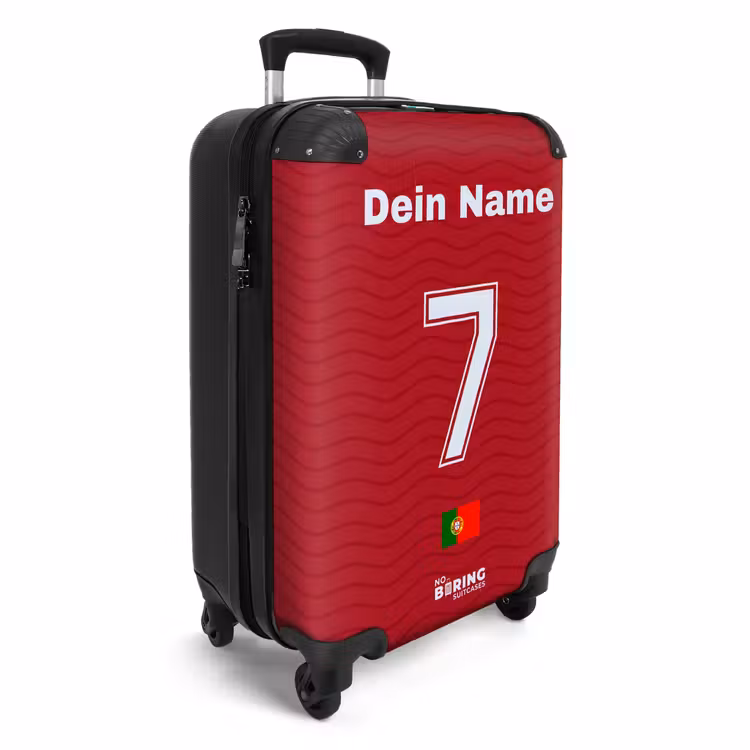 Koffer mit Name - Portugal-Heimtrikot — 2