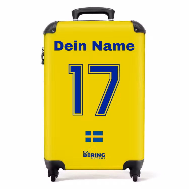 Koffer mit Name - Schweden-Heimtrikot — 1