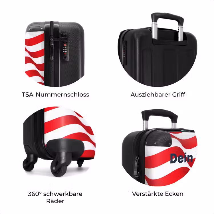Koffer mit Name - USA-Heimtrikot — 8