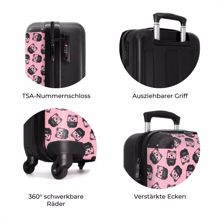 Koffer - Hetty – Rosa – Staubsauger — 8