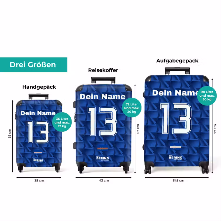Koffer mit Name - Kap Verde Heimtrikot — 3
