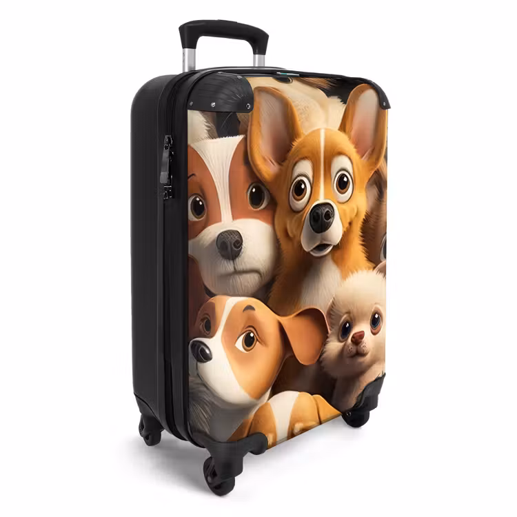 Koffer - Glückliche Hunde — 2
