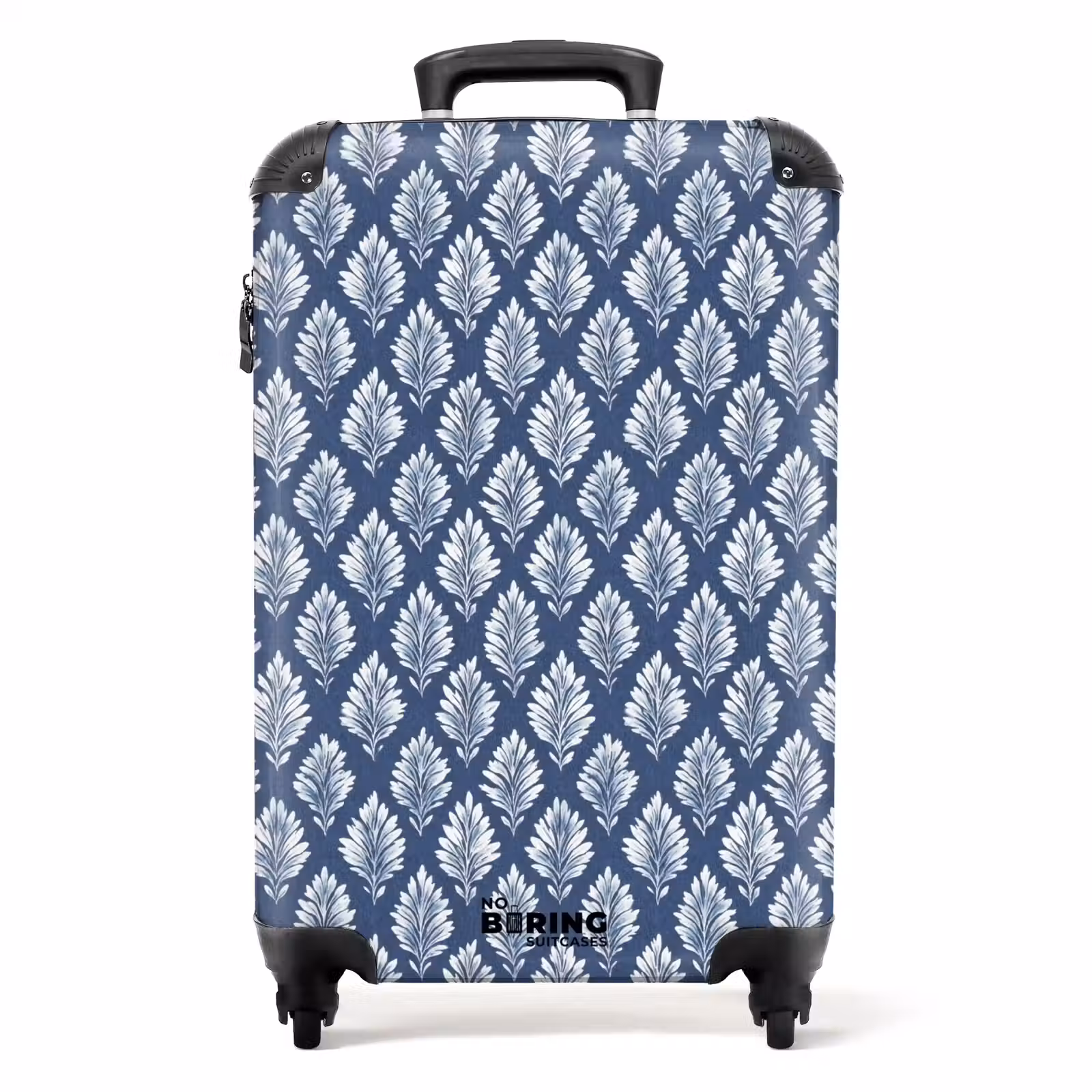 Koffer - Barockes Muster blau — 1