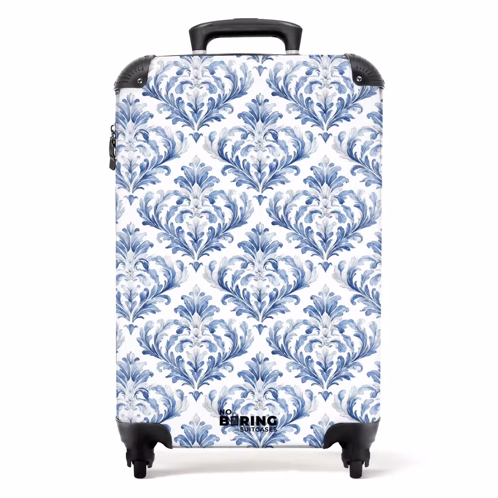 Koffer - Barockes Muster blau — 1
