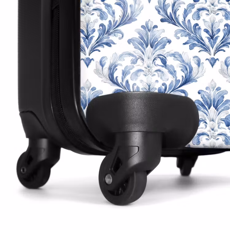 Koffer - Barockes Muster blau — 7