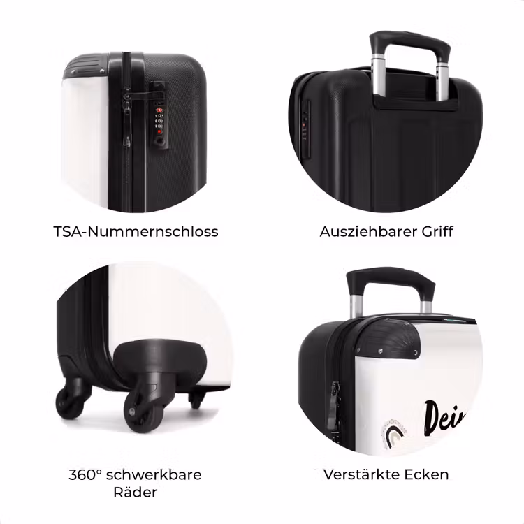Koffer mit Name - Einhorn Träume — 8