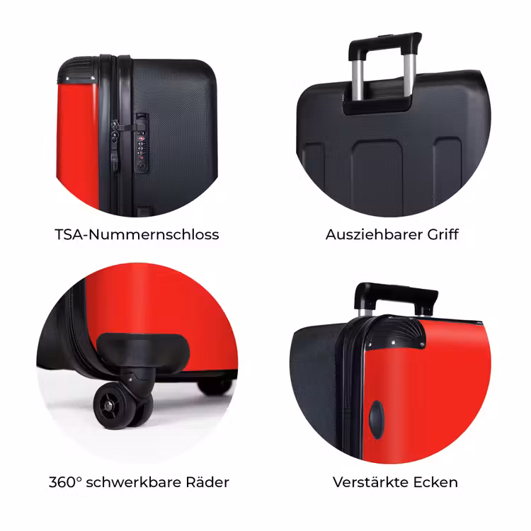 Koffer - Henry – Rot – Staubsauger — 7