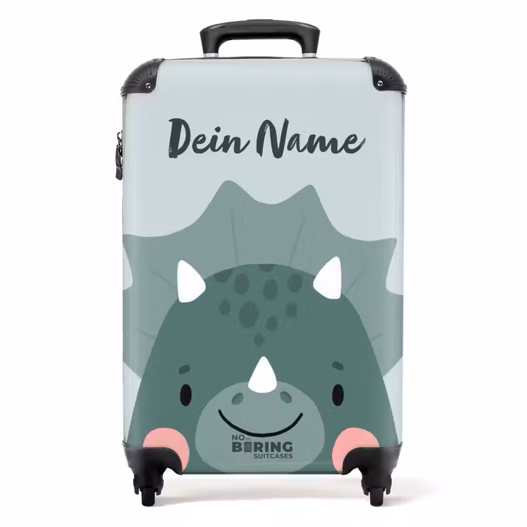 Koffer mit Name - Tommy Triceratops — 1