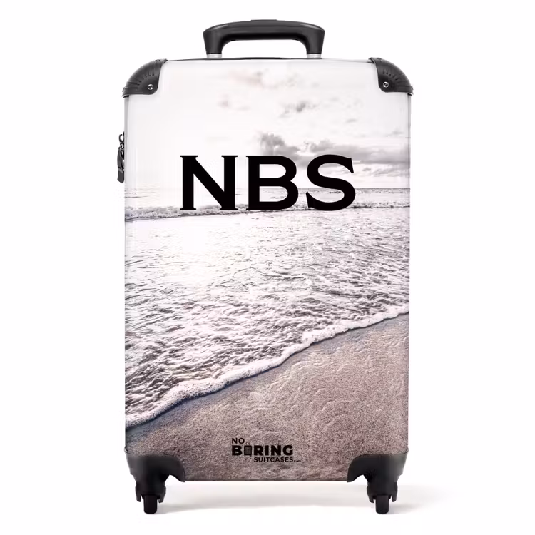 Koffer mit Name - Strand mit Meer — 1
