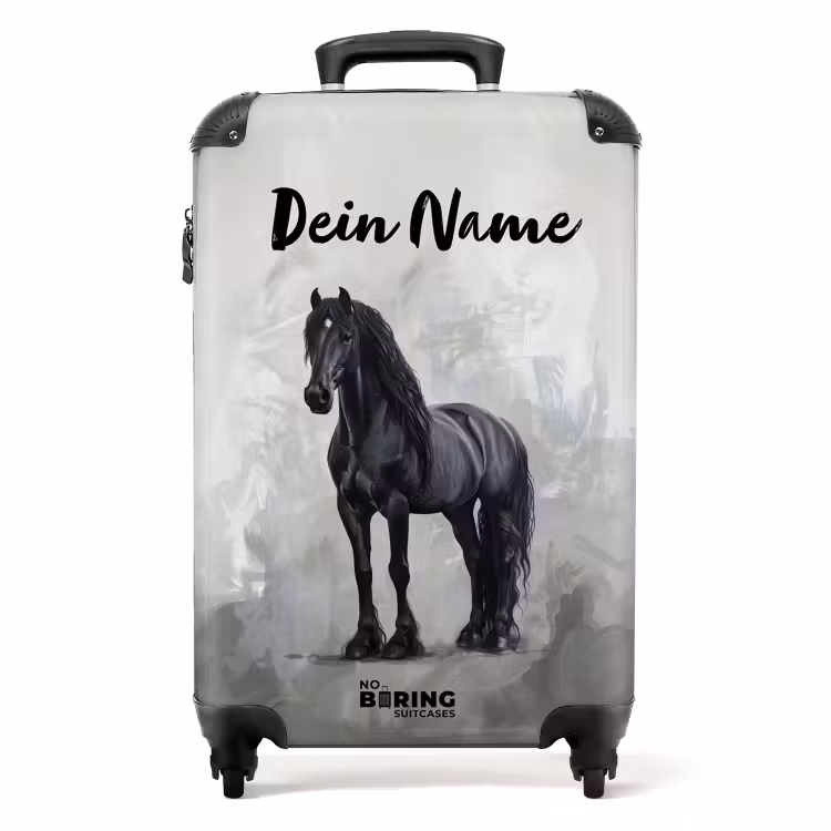 Koffer mit Name - Tintenfarbenes Indigo — 1