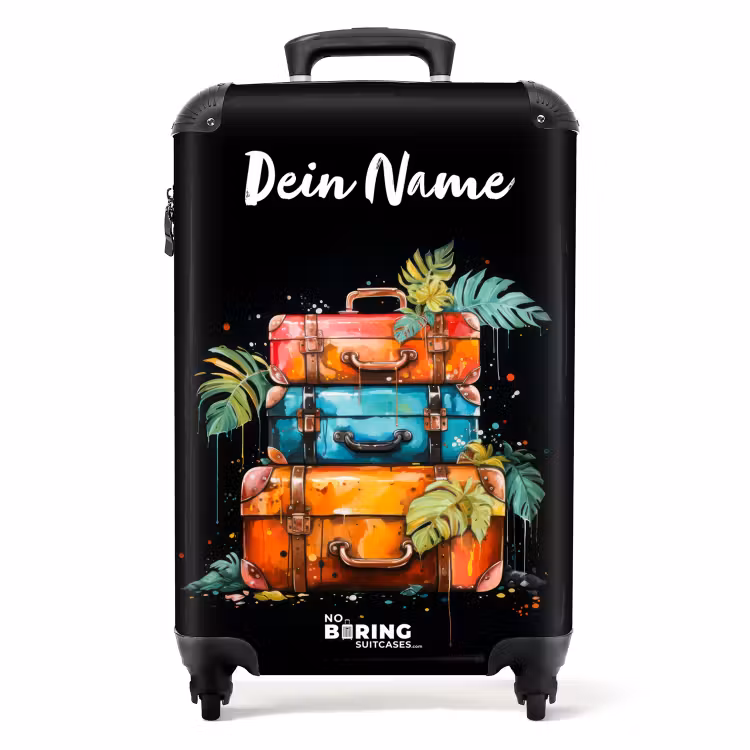 Koffer mit Name - Tropikasen — 1