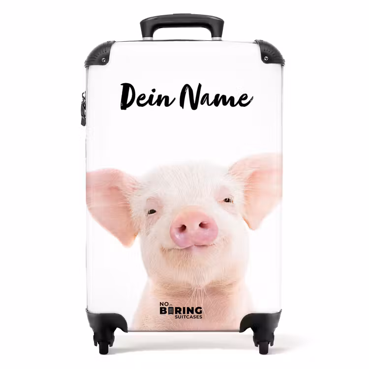 Koffer mit Name - Stefan Schwein — 1