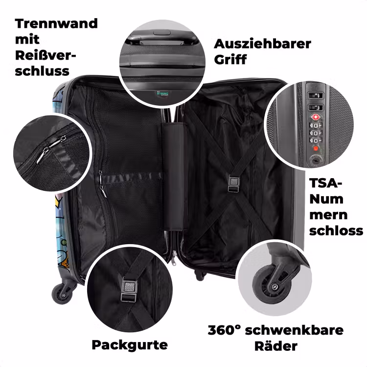 Koffer mit Name - Seltsame Monster — 7
