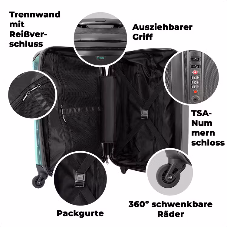 Koffer mit Name - Schlittschuhschnabel — 7