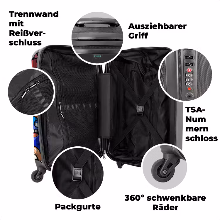 Koffer mit Name - Verrückte Freunde — 7