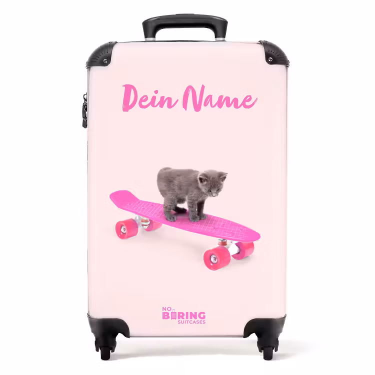 Koffer mit Name - Wheely Schnurrhaare — 1