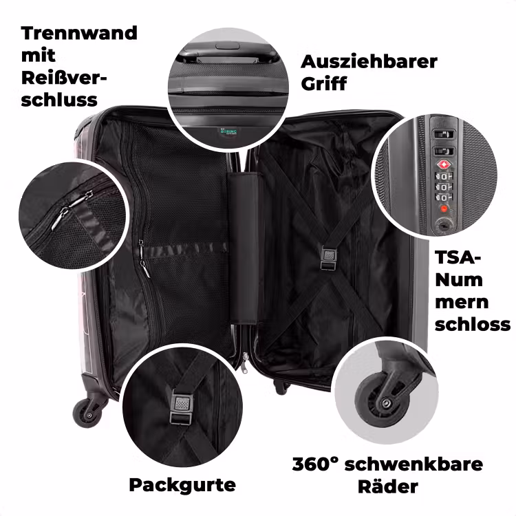 Koffer mit Name - Wheely Schnurrhaare — 7
