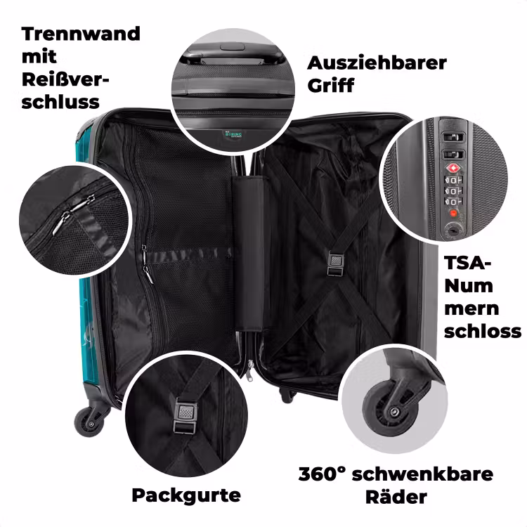 Koffer mit Name - Schöne Qualle — 7