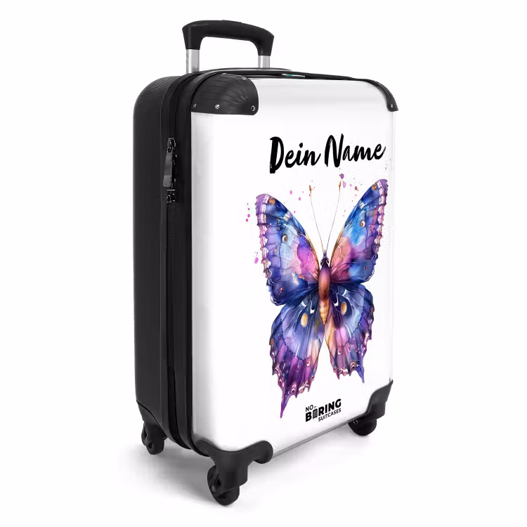 Koffer mit Name - Schöner Schmetterling — 2