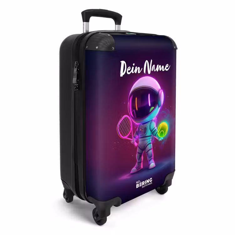 Koffer mit Name - Space tennis — 2