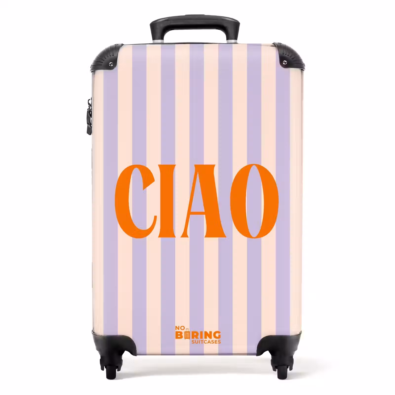 Koffer - Zitate - Ciao pastell lila und lachsfarben — 1