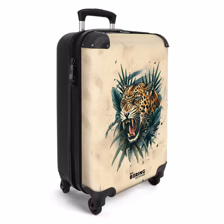 Koffer - Tattoo-Stil - Der kämpfende Leopard — 2