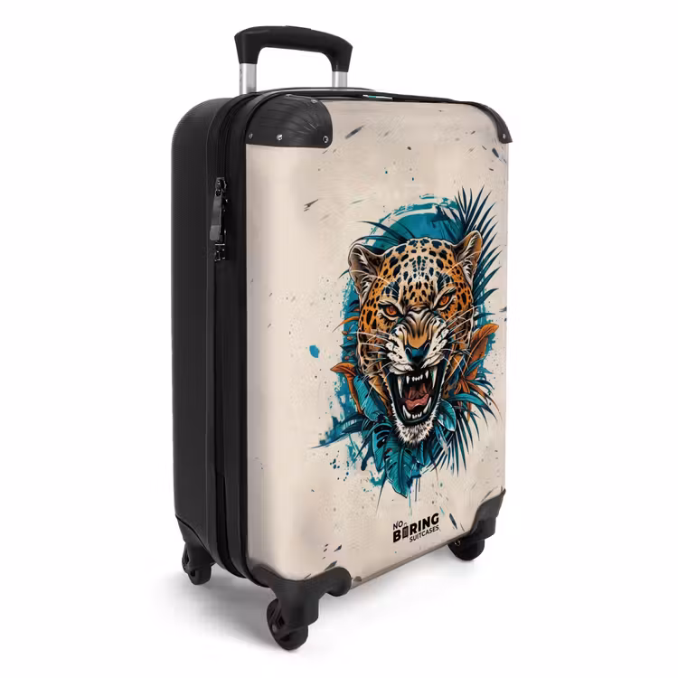 Koffer - Tattoo-Stil - Die Wut des Leoparden — 2
