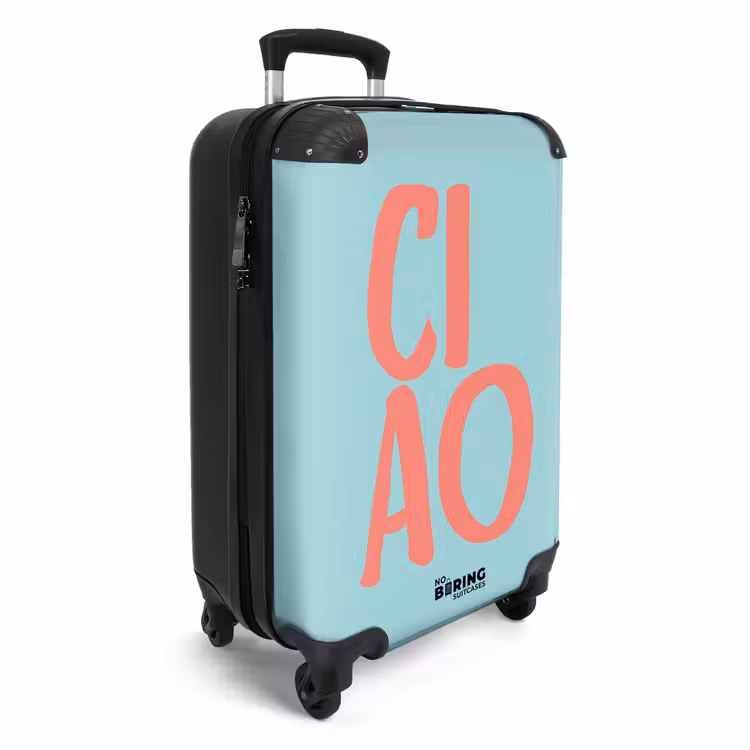 Koffer - Zitate - Ciao aqua blue — 2