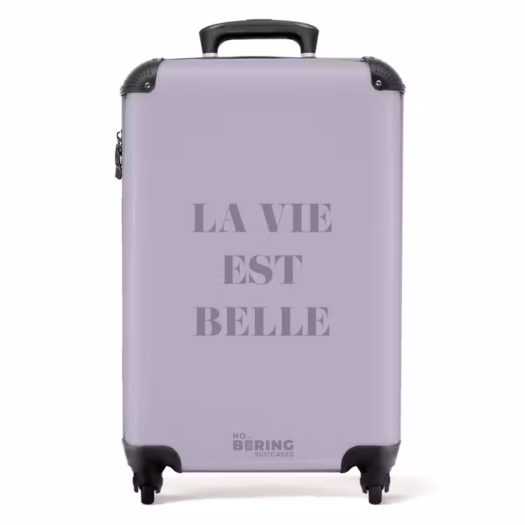 Koffer - Zitate - La vie est belle — 1