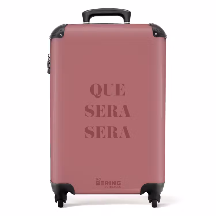 Koffer - Zitate - Que sera sera — 1