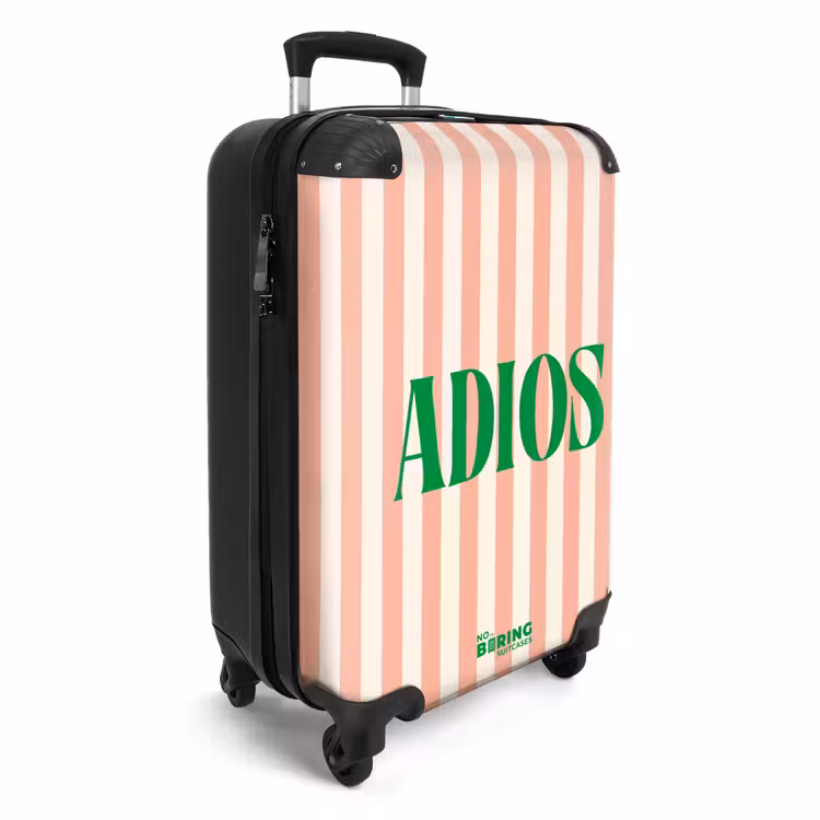 Koffer - Zitate - Adios Lachsrosa und Cremeweiß — 2