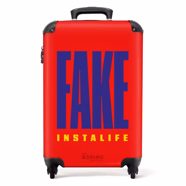 Koffer - Zitate - Falsche Instalife hellrot — 1