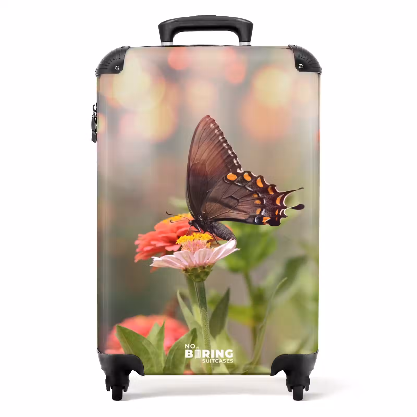 Koffer - Schmetterling auf einer Blume — 1