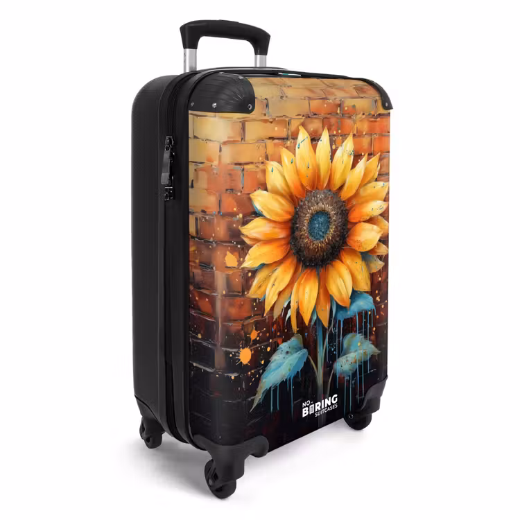 Koffer - Sonnenblume im Graffiti-Stil — 2
