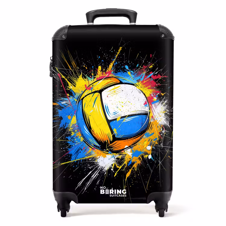 Koffer - Volleyball mit Graffiti — 1