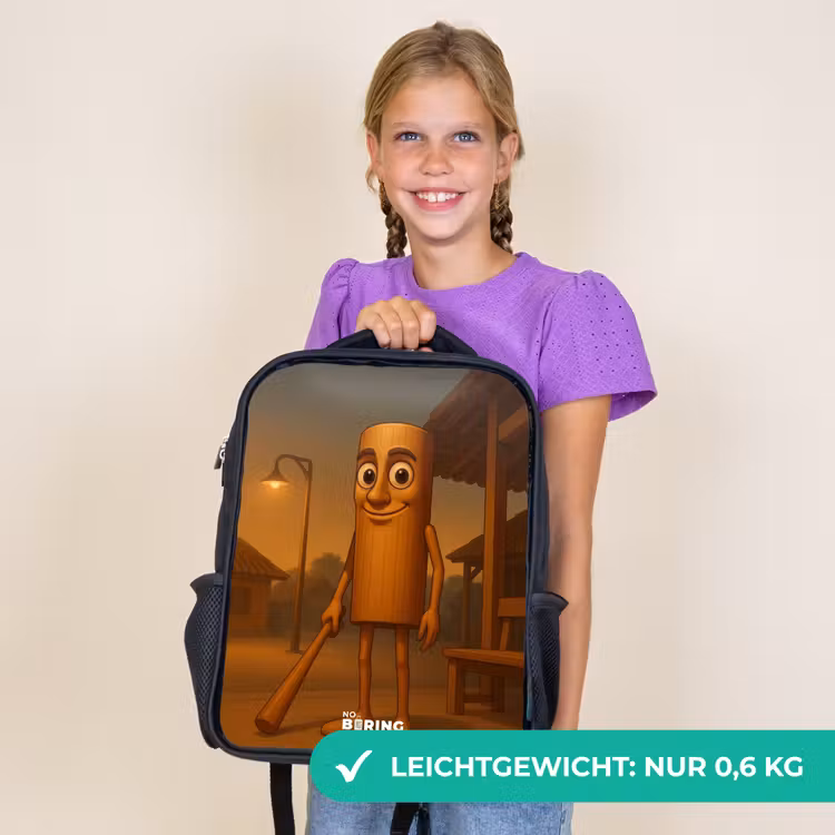 Kinderrucksack - Schwarz - Tung Tung Tung Sahur — 7