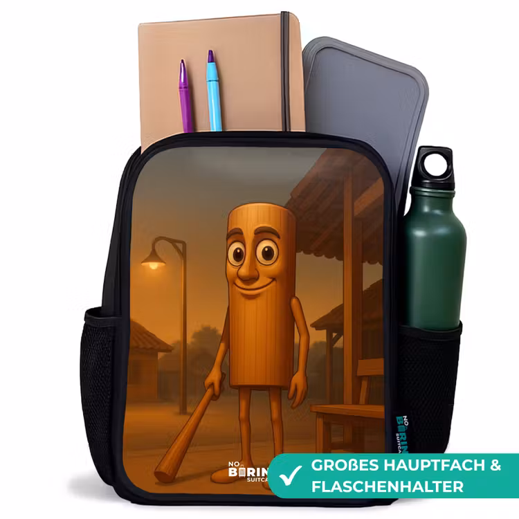 Kinderrucksack - Schwarz - Tung Tung Tung Sahur — 8