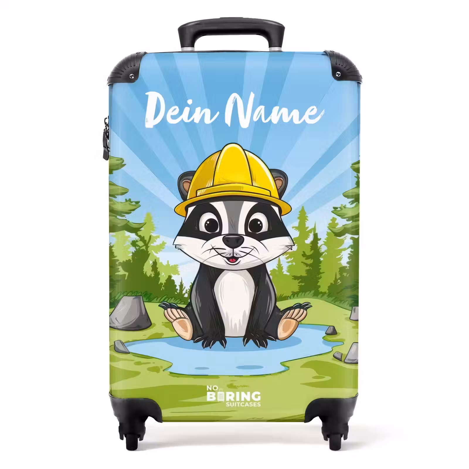 Koffer mit Name - Wally Arbeitsbär — 1