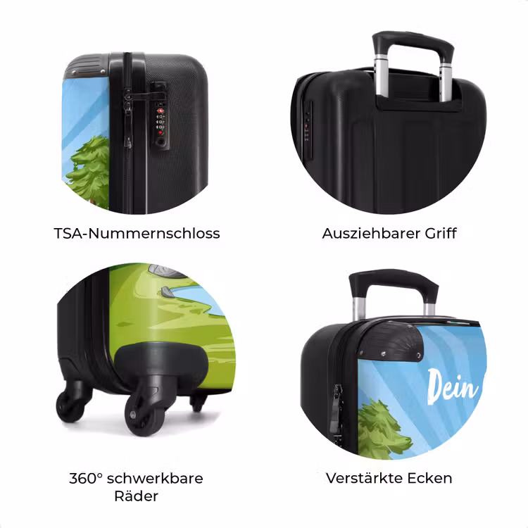 Koffer mit Name - Wally Arbeitsbär — 8