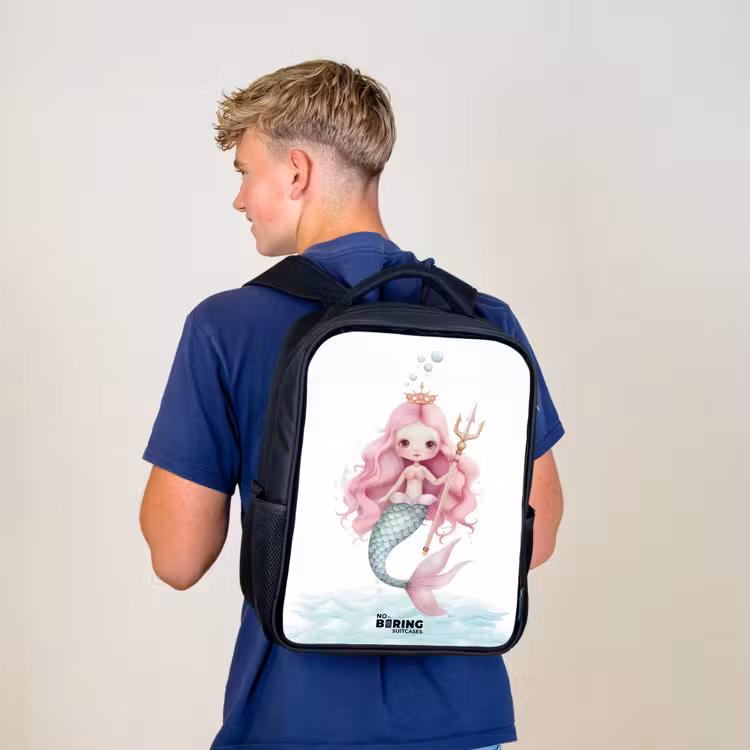 Kinderrucksack - Schwarz - Suzy-Sirene — 3