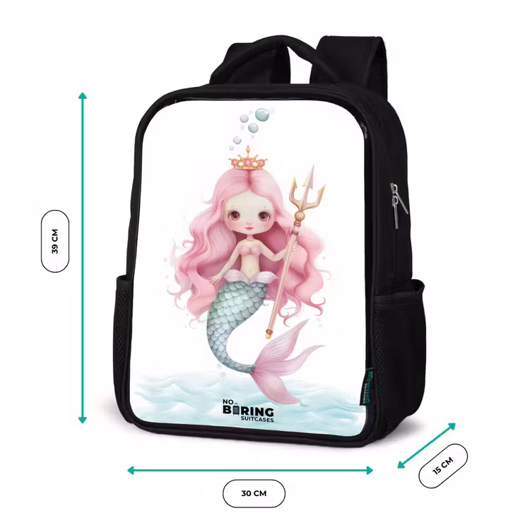Kinderrucksack - Schwarz - Suzy-Sirene — 6