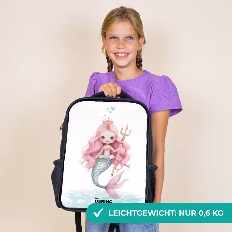 Kinderrucksack - Schwarz - Suzy-Sirene — 7