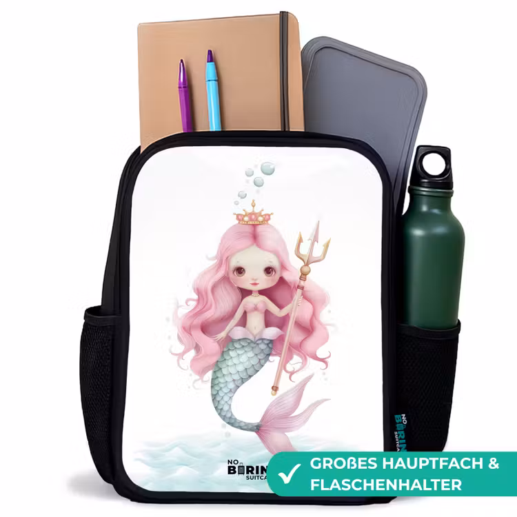 Kinderrucksack - Schwarz - Suzy-Sirene — 8
